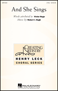 cover And She Sings Two-Part choral sheet music cover
